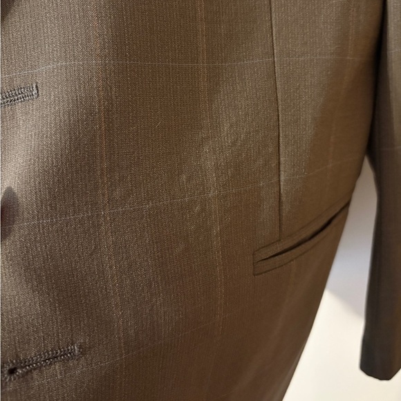 Jean-Paul Germain Mens Suit Jack Blazer Size 40R Gray Color 100% Pure Wool - Picture 6 of 16